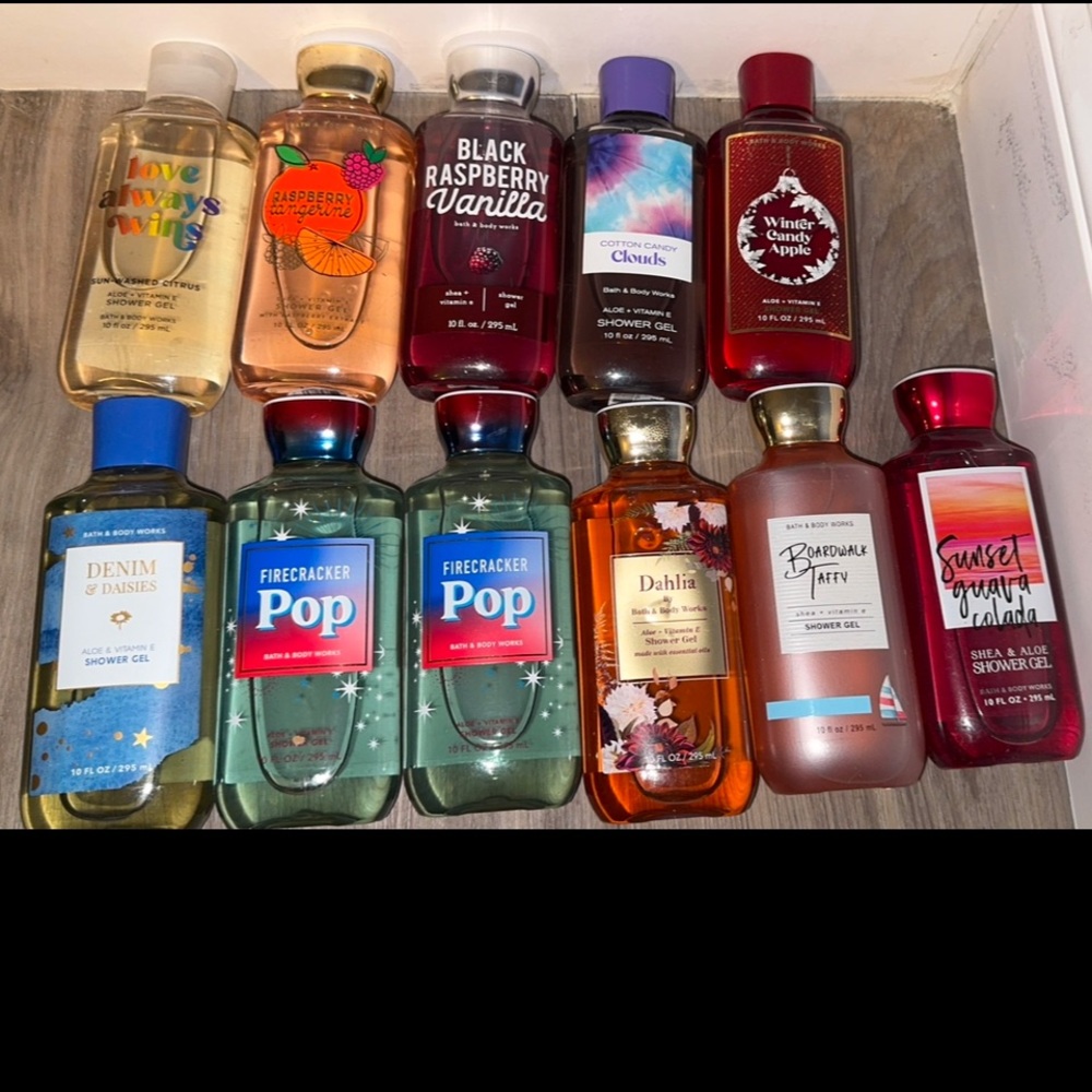 Bath and body works shower gel